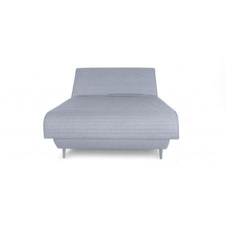 Gfancy Fixtures Adjustable Hybrid Storage Bed with Full Mattress, Light Gray GF3110719